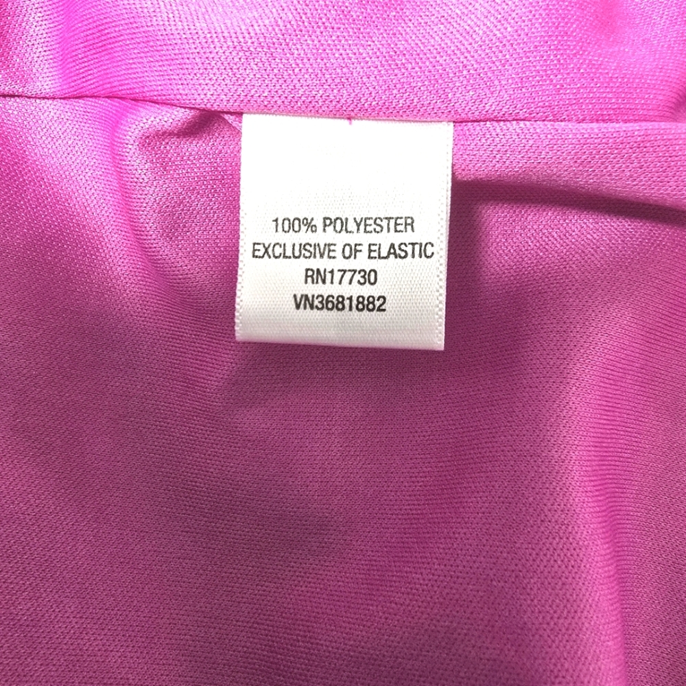 2/$30 Merona Pink &‎ Green Floral Halter Dress Size M Tropical Abstract - Picture 10 of 13